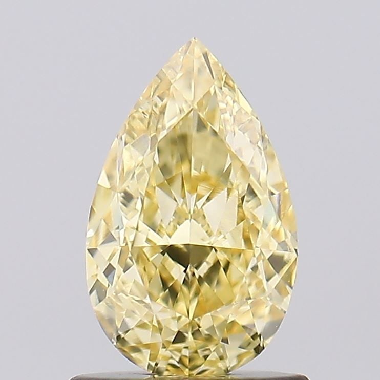 Loose Diamond - PEAR 1.02ct Fancy Yellow VVS2: Loose Diamond - PEAR 1.02ct Fancy Yellow VVS2 Source: This is a real non-mined Diamond that has been grown in a lab Shape: PEAR Carats: 1.02 Color: Fancy Yellow Certification: IGI Video: