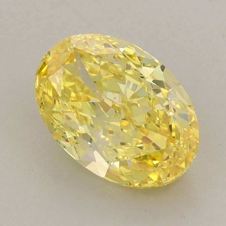 Loose Diamond - OVAL 1.59ct Fancy Vivid Yellow VS1: Loose Diamond - OVAL 1.59ct Fancy Vivid Yellow VS1 Source: This is a real non-mined Diamond that has been grown in a lab Shape: OVAL Carats: 1.59 Color: Fancy Vivid Yellow Certification: IGI Video: