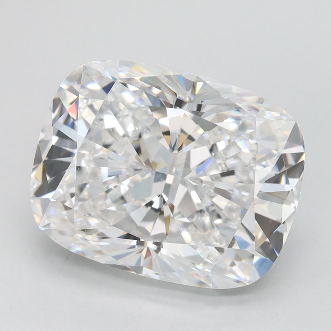 Loose Diamond - CUSHION MODIFIED 4.3ct D FL: Loose Diamond - CUSHION MODIFIED 4.3ct D FL Source: This is a real non-mined Diamond that has been grown in a lab Shape: CUSHION MODIFIED Carats: 4.3 Color: D Clarity: FL Certification: IGI Video: