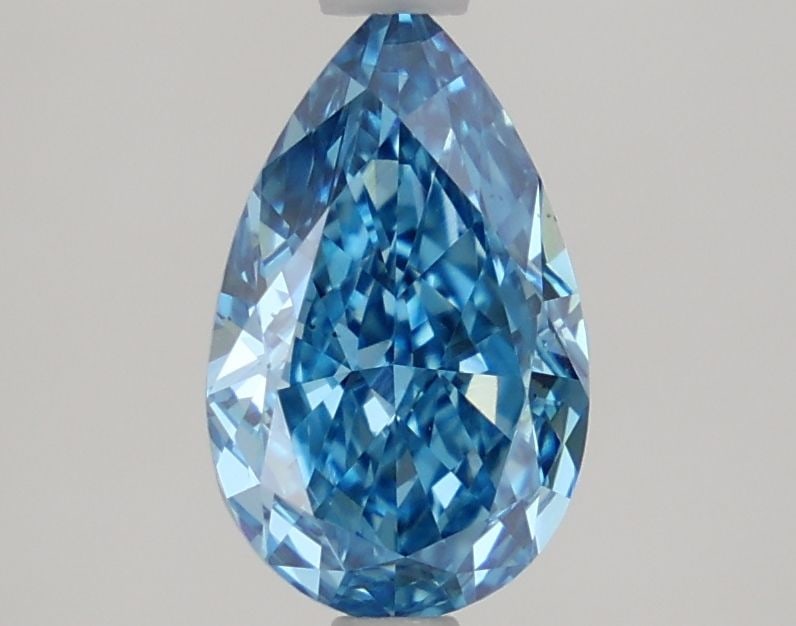 Loose Diamond - PEAR 1.63ct Fancy Vivid Blue VS2: Loose Diamond - PEAR 1.63ct Fancy Vivid Blue VS2 Source: This is a real non-mined Diamond that has been grown in a lab Shape: PEAR Carats: 1.63 Color: Fancy Vivid Blue Certification: IGI Video: