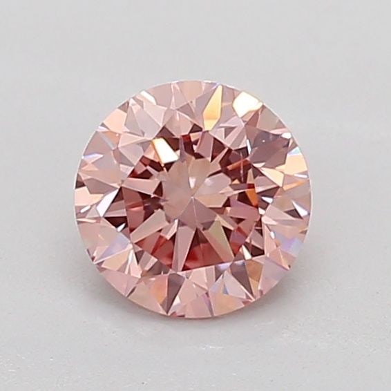 Loose Diamond - ROUND 0.69ct Fancy Vivid Pink SI1: Loose Diamond - ROUND 0.69ct Fancy Vivid Pink SI1 Source: This is a real non-mined Diamond that has been grown in a lab Shape: ROUND Carats: 0.69 Color: Fancy Vivid Pink Certification: NONE The Diamon