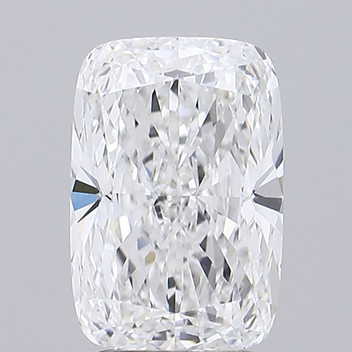 Loose Diamond - CUSHION MODIFIED 3.46ct E VVS1: Loose Diamond - CUSHION MODIFIED 3.46ct E VVS1 Source: This is a real non-mined Diamond that has been grown in a lab Shape: CUSHION MODIFIED Carats: 3.46 Color: E Clarity: VVS1 Certification: IGI Vide