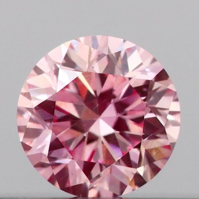 Loose Diamond - ROUND 0.15ct Fancy Intense Pink VS1: Loose Diamond - ROUND 0.15ct Fancy Intense Pink VS1 Source: This is a real non-mined Diamond that has been grown in a lab Shape: ROUND Carats: 0.15 Color: Fancy Intense Pink Certification: IGI Video: