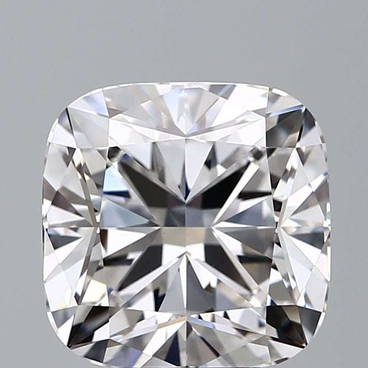 Loose Diamond - CUSHION MODIFIED 5.04ct D VVS2: Loose Diamond - CUSHION MODIFIED 5.04ct D VVS2 Source: This is a real non-mined Diamond that has been grown in a lab Shape: CUSHION MODIFIED Carats: 5.04 Color: D Clarity: VVS2 Certification: IGI Vide