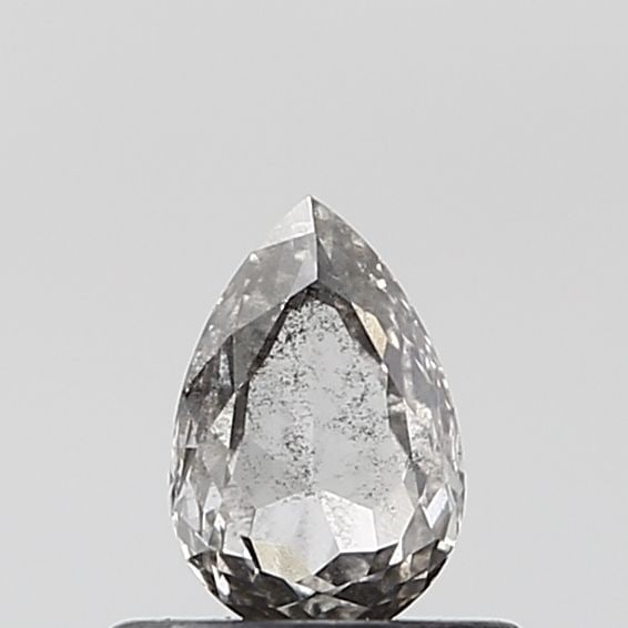 Loose Diamond - PEAR 0.36ct Salt and Pepper I2: Loose Diamond - PEAR 0.36ct Salt and Pepper I2 Source: This is a real non-mined Diamond that has been grown in a lab Shape: PEAR Carats: 0.36 Color: Salt and Pepper Certification: NONE Video: