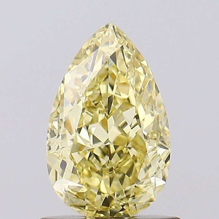 Loose Diamond - PEAR 1.0ct Fancy Intense Yellow VVS2: Loose Diamond - PEAR 1.0ct Fancy Intense Yellow VVS2 Source: This is a real non-mined Diamond that has been grown in a lab Shape: PEAR Carats: 1.0 Color: Fancy Intense Yellow Certification: IGI Video: