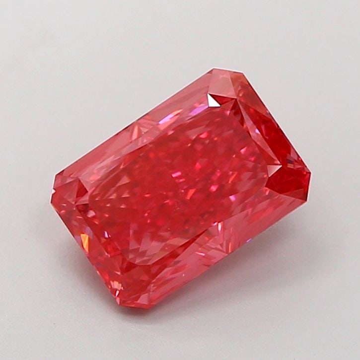 Loose Diamond - RADIANT 2.56ct Fancy Vivid Pink VS1: Loose Diamond - RADIANT 2.56ct Fancy Vivid Pink VS1 Source: This is a real non-mined Diamond that has been grown in a lab Shape: RADIANT Carats: 2.56 Color: Fancy Vivid Pink Certification: IGI Video: