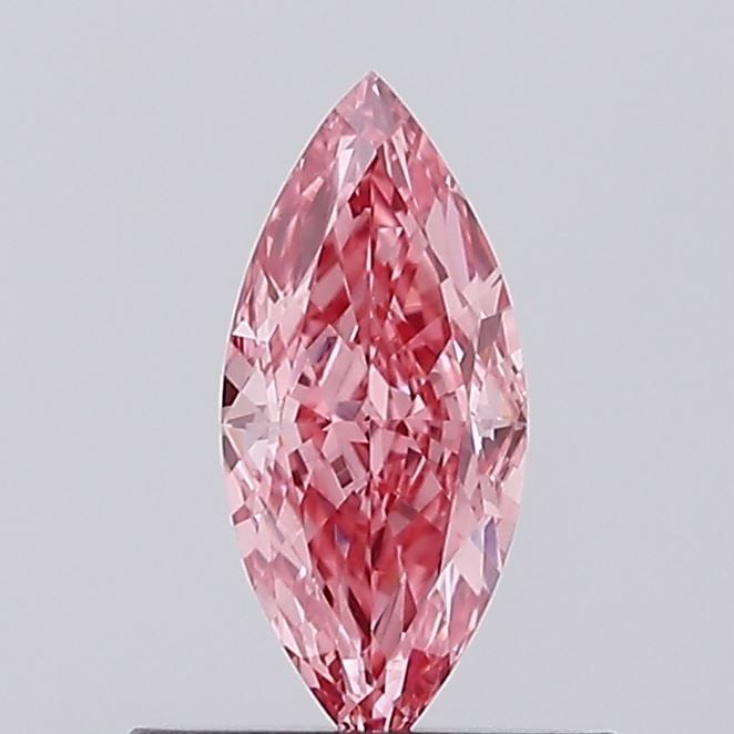 Loose Diamond - MARQUISE 0.44ct Fancy Vivid Pink VVS2: Loose Diamond - MARQUISE 0.44ct Fancy Vivid Pink VVS2 Source: This is a real non-mined Diamond that has been grown in a lab Shape: MARQUISE Carats: 0.44 Color: Fancy Vivid Pink Certification: NONE Vid