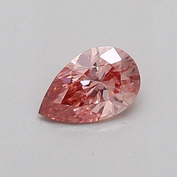 Loose Diamond - PEAR 0.15ct Fancy Vivid Pink VS1: Loose Diamond - PEAR 0.15ct Fancy Vivid Pink VS1 Source: This is a real non-mined Diamond that has been grown in a lab Shape: PEAR Carats: 0.15 Color: Fancy Vivid Pink Certification: IGI Video: