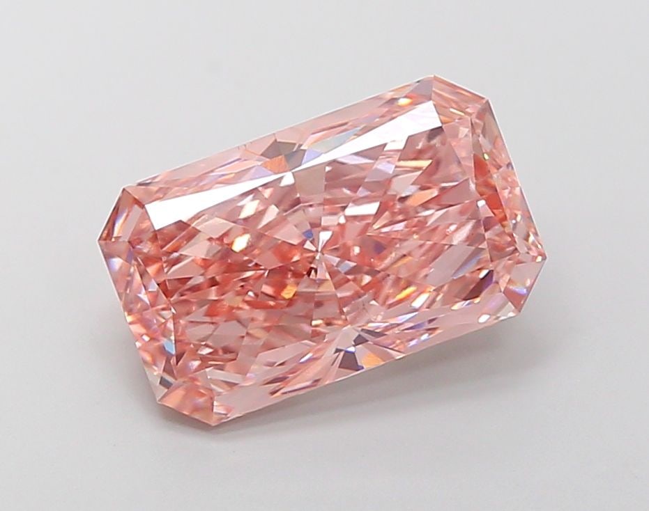 Loose Diamond - RADIANT 6.15ct Fancy Vivid Pink VS1 (1 of 1)