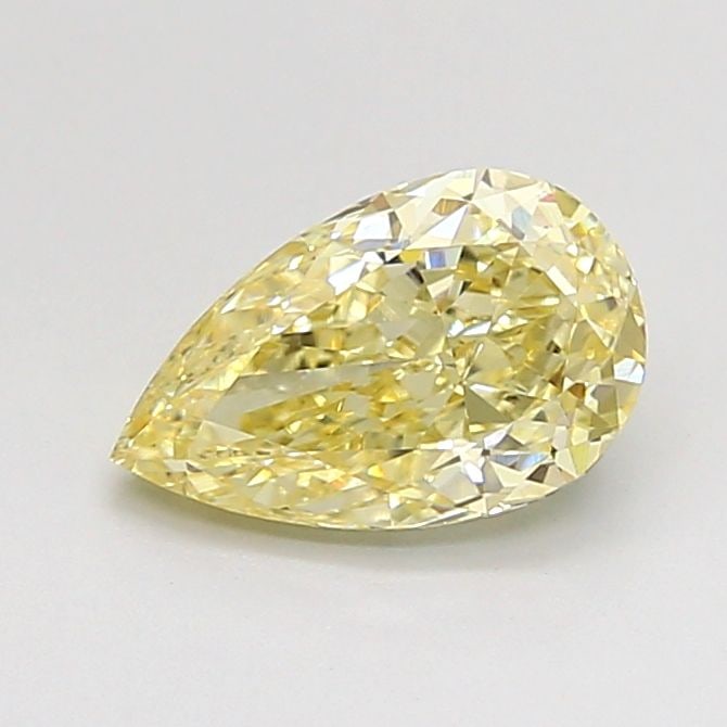 Loose Diamond - PEAR 1.1ct Fancy Yellow VS1: Loose Diamond - PEAR 1.1ct Fancy Yellow VS1 Source: This is a real non-mined Diamond that has been grown in a lab Shape: PEAR Carats: 1.1 Color: Fancy Yellow Certification: IGI Video: