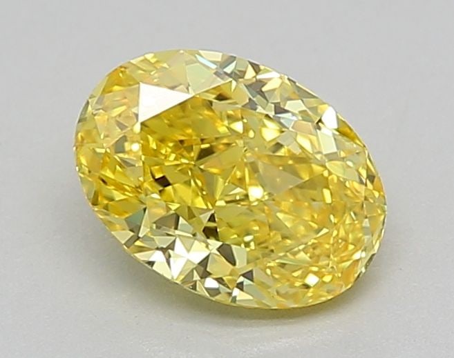 Loose Diamond - OVAL 1.06ct Fancy Intense Yellow VVS2: Loose Diamond - OVAL 1.06ct Fancy Intense Yellow VVS2 Source: This is a real non-mined Diamond that has been grown in a lab Shape: OVAL Carats: 1.06 Color: Fancy Intense Yellow Certification: IGI Vide