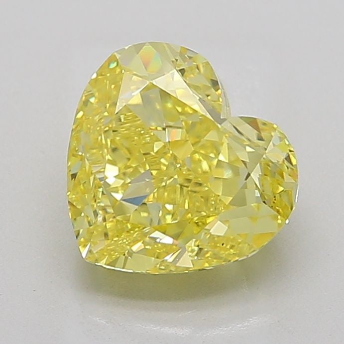 Loose Diamond - HEART 4.58ct Fancy Intense Yellow VS2: Loose Diamond - HEART 4.58ct Fancy Intense Yellow VS2 Source: This is a real non-mined Diamond that has been grown in a lab Shape: HEART Carats: 4.58 Color: Fancy Intense Yellow Certification: IGI Vid