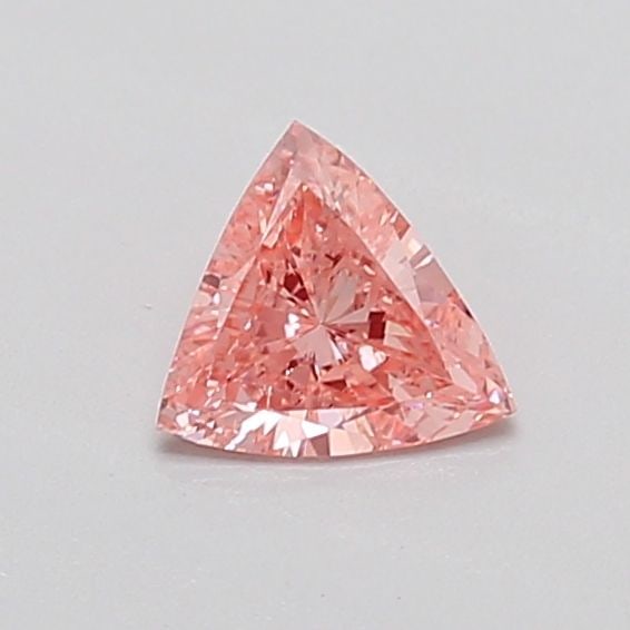 Loose Diamond - TRIANGULAR 0.3ct Fancy Vivid Pink VS1: Loose Diamond - TRIANGULAR 0.3ct Fancy Vivid Pink VS1 Source: This is a real non-mined Diamond that has been grown in a lab Shape: TRIANGULAR Carats: 0.3 Color: Fancy Vivid Pink Certification: IGI Vid