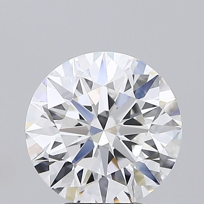 Ideal Loose Diamond - ROUND 2.06ct F VVS1: Ideal Loose Diamond - ROUND 2.06ct F VVS1 Source: This is a real non-mined Diamond that has been grown in a lab Shape: ROUND Carats: 2.06 Color: F Clarity: VVS1 Certification: IGI Video: