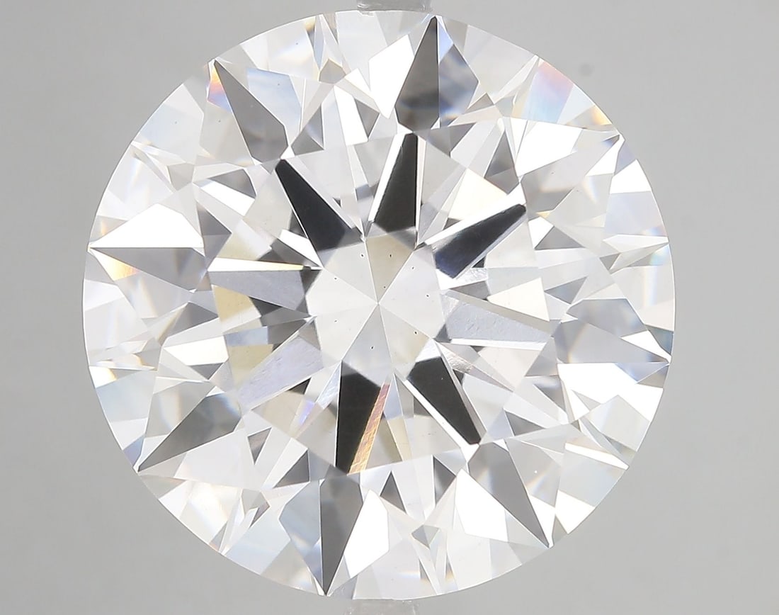 Ideal Loose Diamond - ROUND 23.04ct E VS1: Ideal Loose Diamond - ROUND 23.04ct E VS1 Source: This is a real non-mined Diamond that has been grown in a lab Shape: ROUND Carats: 23.04 Color: E Clarity: VS1 Certification: IGI Video:
