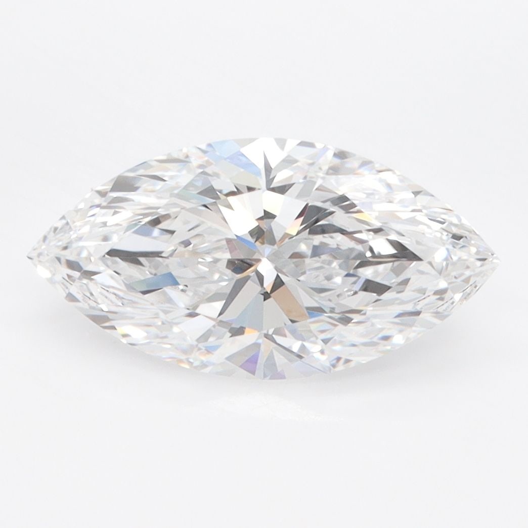Loose Diamond - MARQUISE 2.08ct D VVS1: Loose Diamond - MARQUISE 2.08ct D VVS1 Source: This is a real non-mined Diamond that has been grown in a lab Shape: MARQUISE Carats: 2.08 Color: D Clarity: VVS1 Certification: IGI Video: