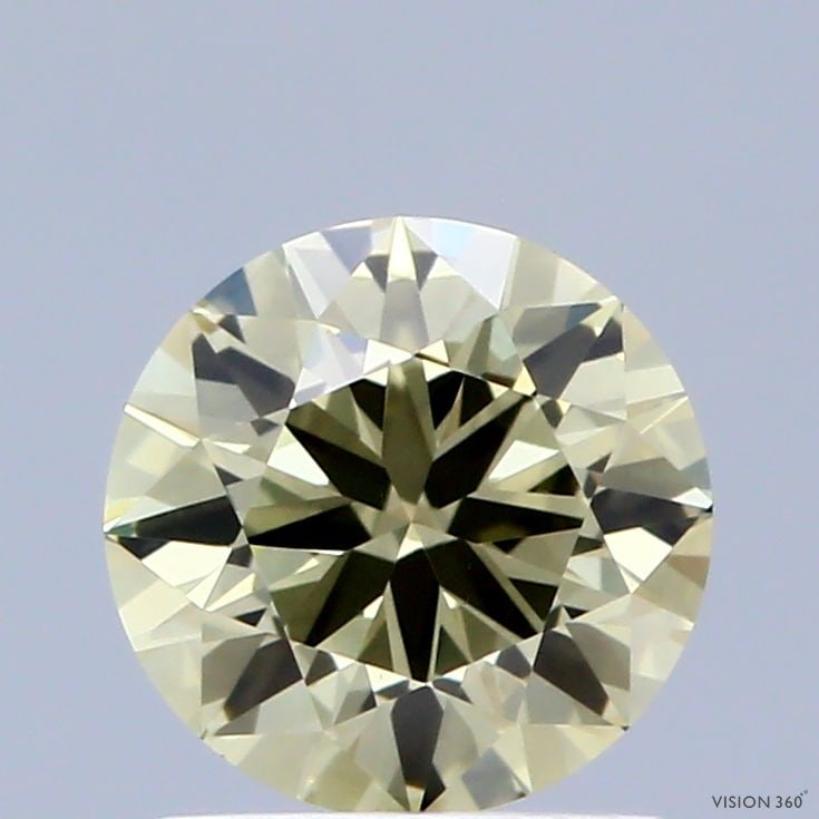 Loose Diamond - ROUND 1.0ct Fancy Light Yellow VS1: Loose Diamond - ROUND 1.0ct Fancy Light Yellow VS1 Source: This is a real non-mined Diamond that has been grown in a lab Shape: ROUND Carats: 1.0 Color: Fancy Light Yellow Certification: IGI Video: