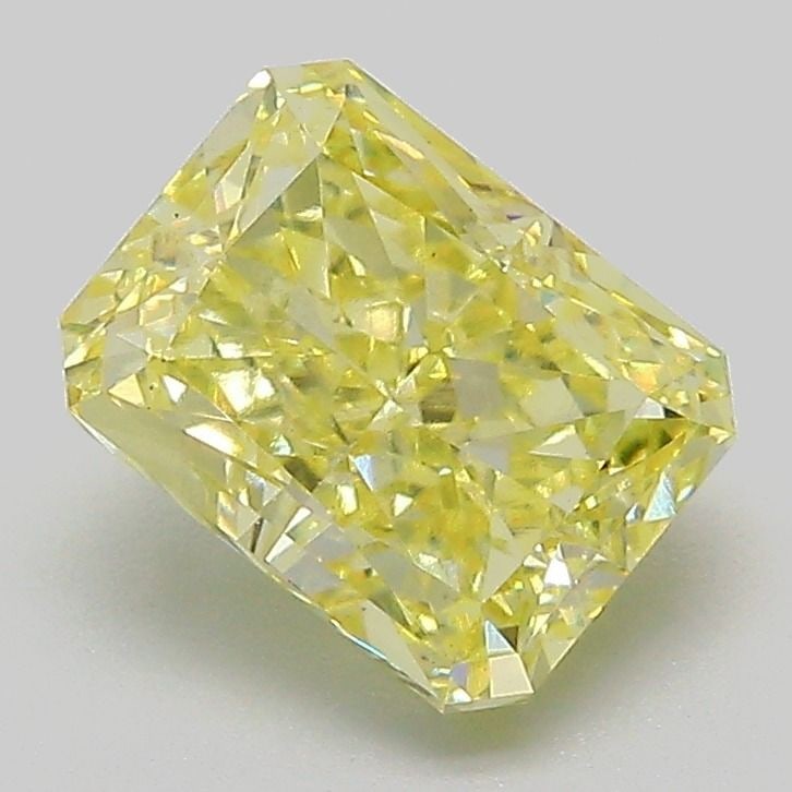 Loose Diamond - RADIANT 2.08ct Fancy Yellow VS1: Loose Diamond - RADIANT 2.08ct Fancy Yellow VS1 Source: This is a real non-mined Diamond that has been grown in a lab Shape: RADIANT Carats: 2.08 Color: Fancy Yellow Certification: IGI Video: