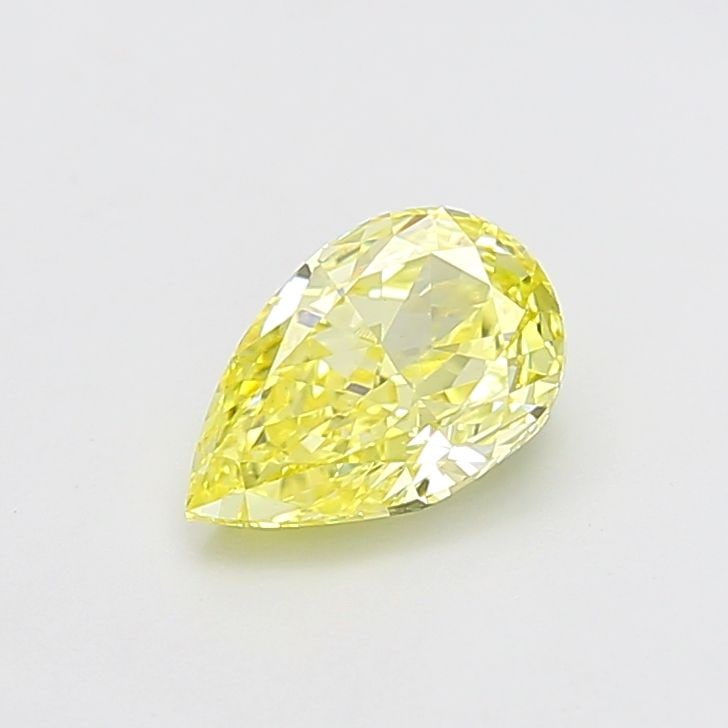Loose Diamond - PEAR 1.51ct Fancy Yellow VVS2: Loose Diamond - PEAR 1.51ct Fancy Yellow VVS2 Source: This is a real non-mined Diamond that has been grown in a lab Shape: PEAR Carats: 1.51 Color: Fancy Yellow Certification: IGI Video:
