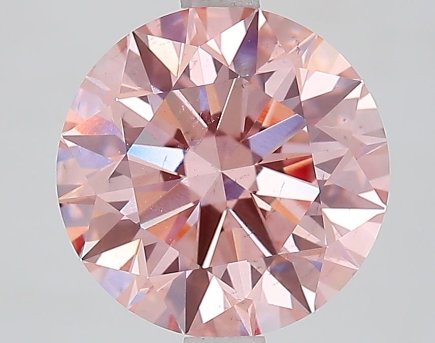Ideal Loose Diamond - ROUND 2.91ct Fancy Intense Pink VS2: Ideal Loose Diamond - ROUND 2.91ct Fancy Intense Pink VS2 Source: This is a real non-mined Diamond that has been grown in a lab Shape: ROUND Carats: 2.91 Color: Fancy Intense Pink Certification: IGI V