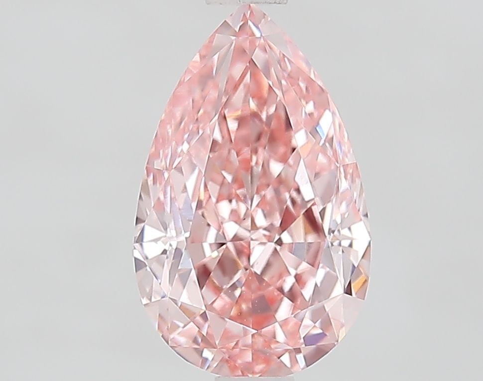 Loose Diamond - PEAR 2.11ct Fancy Vivid Pink VVS2: Loose Diamond - PEAR 2.11ct Fancy Vivid Pink VVS2 Source: This is a real non-mined Diamond that has been grown in a lab Shape: PEAR Carats: 2.11 Color: Fancy Vivid Pink Certification: IGI Video: