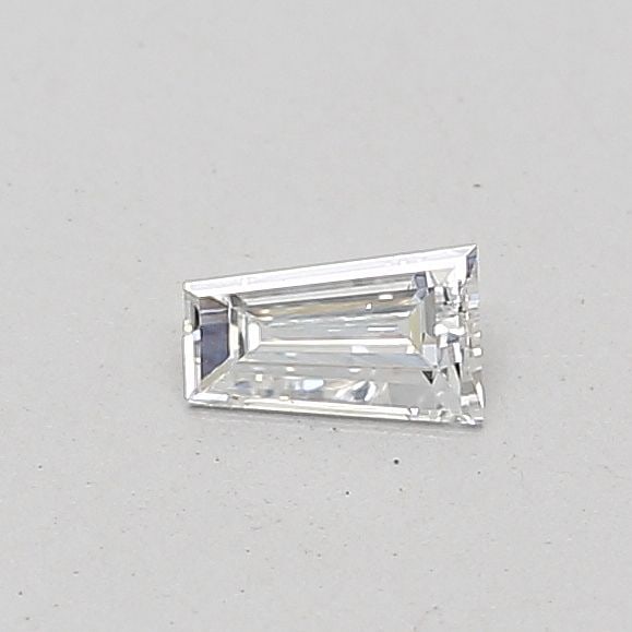 Loose Diamond - TAPERED BAGUETTE 0.17ct E VS1: Loose Diamond - TAPERED BAGUETTE 0.17ct E VS1 Source: This is a real non-mined Diamond that has been grown in a lab Shape: TAPERED BAGUETTE Carats: 0.17 Color: E Clarity: VS1 Certification: NONE Video
