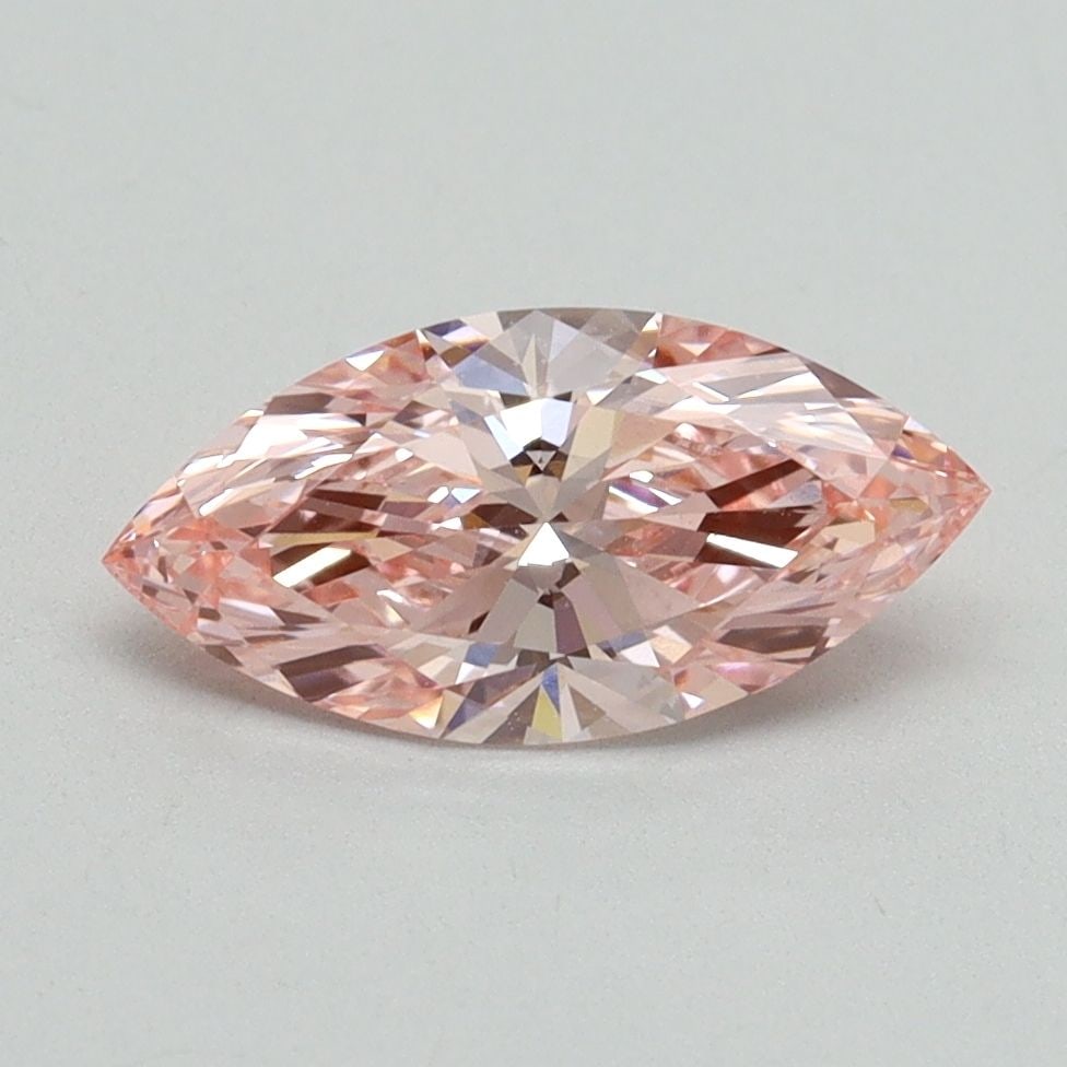 Loose Diamond - MARQUISE 1.09ct Fancy Vivid Pink VS1: Loose Diamond - MARQUISE 1.09ct Fancy Vivid Pink VS1 Source: This is a real non-mined Diamond that has been grown in a lab Shape: MARQUISE Carats: 1.09 Color: Fancy Vivid Pink Certification: IGI Video