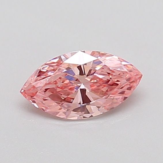 Loose Diamond - MARQUISE 0.36ct Fancy Vivid Pink VS2: Loose Diamond - MARQUISE 0.36ct Fancy Vivid Pink VS2 Source: This is a real non-mined Diamond that has been grown in a lab Shape: MARQUISE Carats: 0.36 Color: Fancy Vivid Pink Certification: IGI