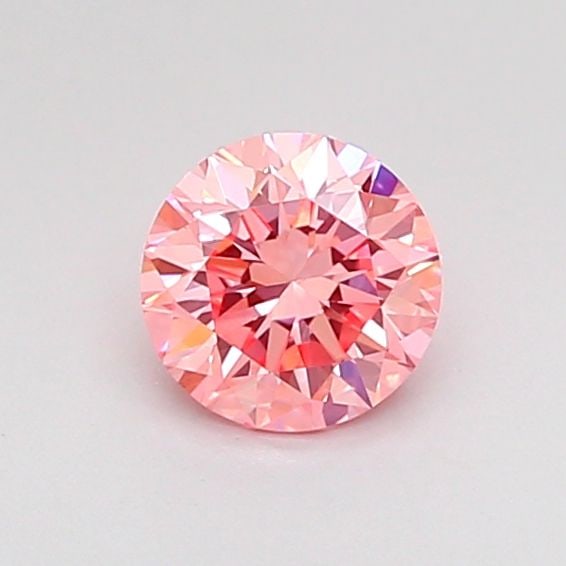 Loose Diamond - ROUND 0.5ct Fancy Vivid Pink VS1: Loose Diamond - ROUND 0.5ct Fancy Vivid Pink VS1 Source: This is a real non-mined Diamond that has been grown in a lab Shape: ROUND Carats: 0.5 Color: Fancy Vivid Pink Certification: IGI Video: