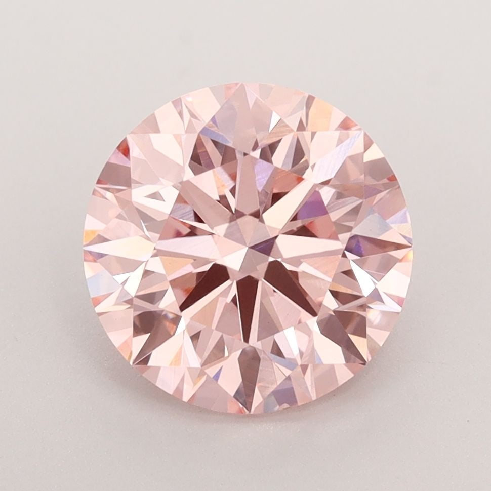 Ideal Loose Diamond - ROUND 3.03ct Fancy Intense Pink VS1: Ideal Loose Diamond - ROUND 3.03ct Fancy Intense Pink VS1 Source: This is a real non-mined Diamond that has been grown in a lab Shape: ROUND Carats: 3.03 Color: Fancy Intense Pink Certification: IGI V