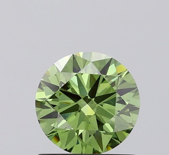 Ideal Loose Diamond - ROUND 0.99ct Fancy Vivid Green VS1: Ideal Loose Diamond - ROUND 0.99ct Fancy Vivid Green VS1 Source: This is a real non-mined Diamond that has been grown in a lab Shape: ROUND Carats: 0.99 Color: Fancy Vivid Green Certification: IGI Vid