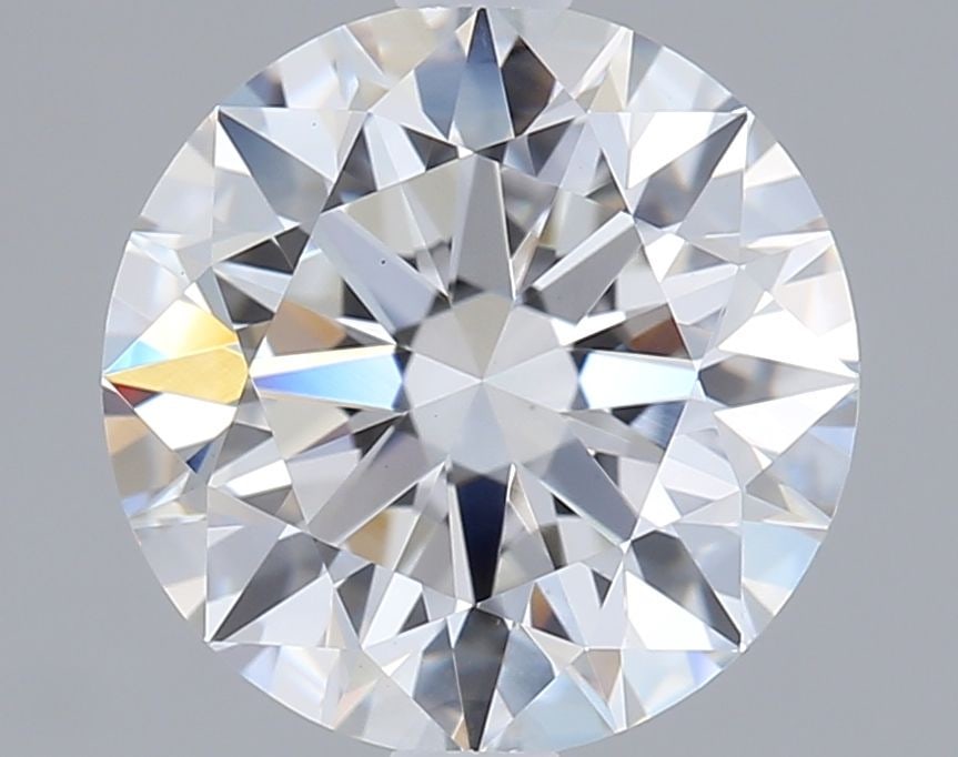 Ideal Loose Diamond - ROUND 2.03ct E VVS2: Ideal Loose Diamond - ROUND 2.03ct E VVS2 Source: This is a real non-mined Diamond that has been grown in a lab Shape: ROUND Carats: 2.03 Color: E Clarity: VVS2 Certification: IGI Video: