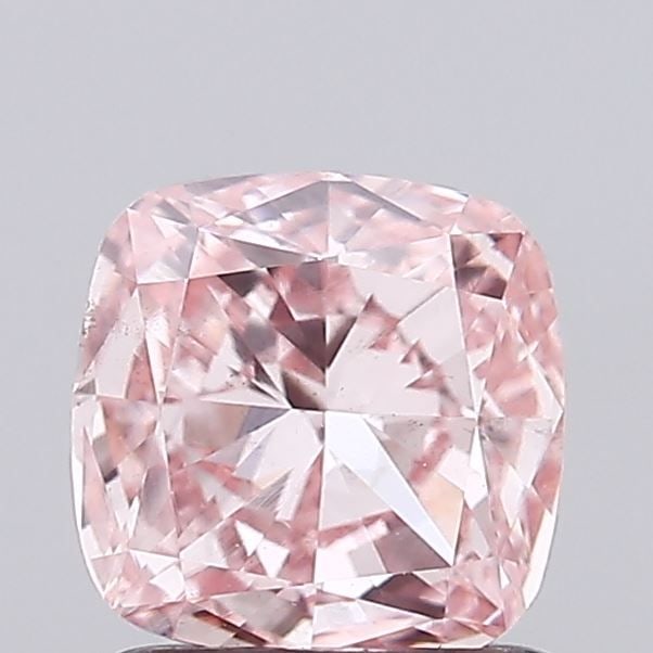 Loose Diamond - CUSHION MODIFIED 1.01ct Fancy Intense Pink VS2: Loose Diamond - CUSHION MODIFIED 1.01ct Fancy Intense Pink VS2 Source: This is a real non-mined Diamond that has been grown in a lab Shape: CUSHION MODIFIED Carats: 1.01 Color: Fancy Intense Pink Cert