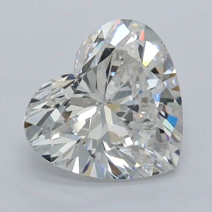 Loose Diamond - HEART 2.51ct F VVS2: Loose Diamond - HEART 2.51ct F VVS2 Source: This is a real non-mined Diamond that has been grown in a lab Shape: HEART Carats: 2.51 Color: F Clarity: VVS2 Certification: IGI Video: