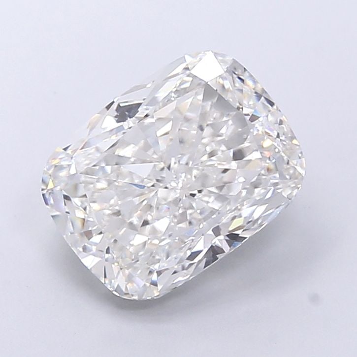 Loose Diamond - CUSHION MODIFIED 5.41ct E VVS2: Loose Diamond - CUSHION MODIFIED 5.41ct E VVS2 Source: This is a real non-mined Diamond that has been grown in a lab Shape: CUSHION MODIFIED Carats: 5.41 Color: E Clarity: VVS2 Certification: IGI Vide
