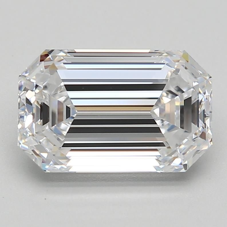 Loose Diamond - EMERALD 2.4ct D IF: Loose Diamond - EMERALD 2.4ct D IF Source: This is a real non-mined Diamond that has been grown in a lab Shape: EMERALD Carats: 2.4 Color: D Clarity: IF Certification: GIA Video: