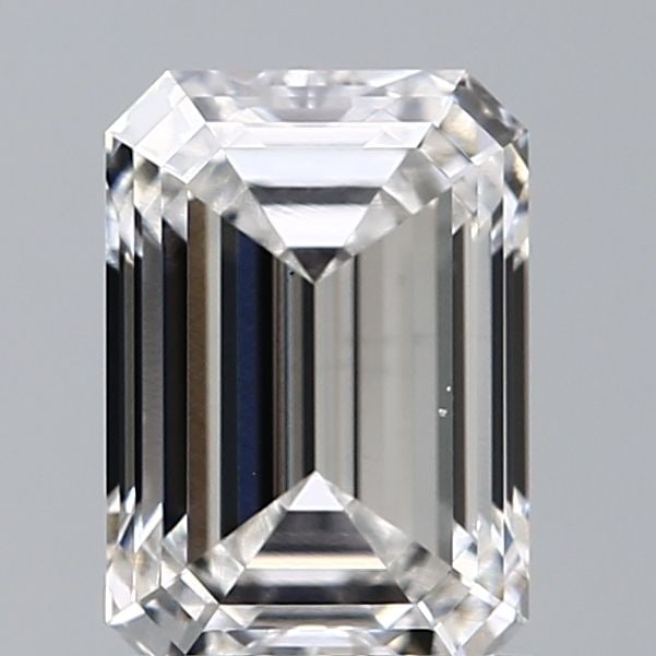 Loose Diamond - EMERALD 1.55ct E VS1: Loose Diamond - EMERALD 1.55ct E VS1 Source: This is a real non-mined Diamond that has been grown in a lab Shape: EMERALD Carats: 1.55 Color: E Clarity: VS1 Certification: IGI Video: