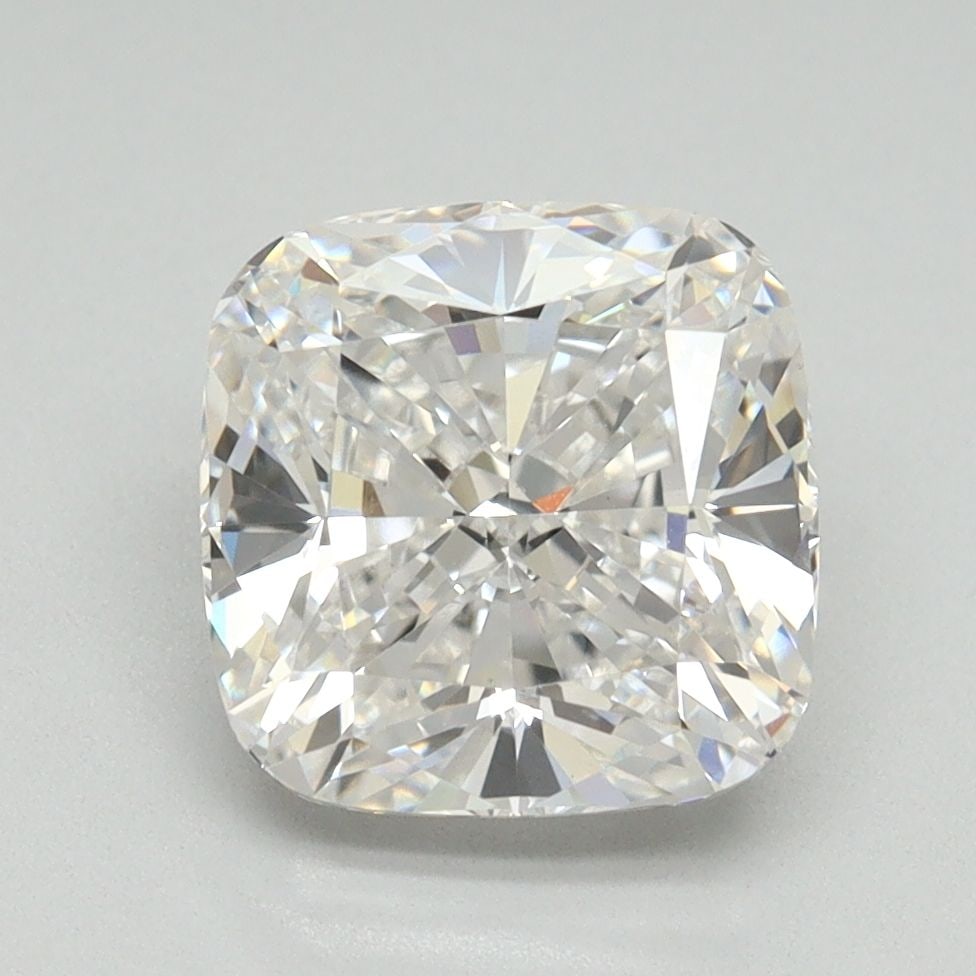 Loose Diamond - CUSHION BRILLIANT 3.05ct F VS1: Loose Diamond - CUSHION BRILLIANT 3.05ct F VS1 Source: This is a real non-mined Diamond that has been grown in a lab Shape: CUSHION BRILLIANT Carats: 3.05 Color: F Clarity: VS1 Certification: NONE Vid