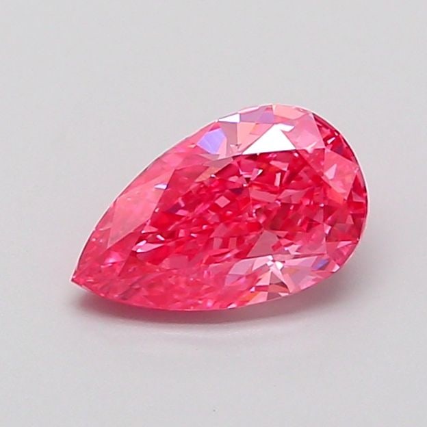 Loose Diamond - PEAR 1.05ct Fancy Vivid Pink VVS2: Loose Diamond - PEAR 1.05ct Fancy Vivid Pink VVS2 Source: This is a real non-mined Diamond that has been grown in a lab Shape: PEAR Carats: 1.05 Color: Fancy Vivid Pink Certification: IGI Video: