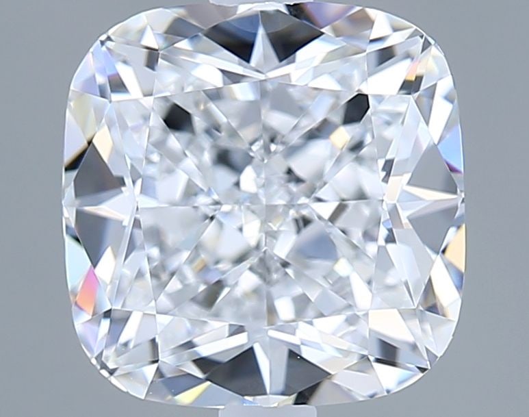 Loose Diamond - CUSHION MODIFIED 2.7ct D VVS1: Loose Diamond - CUSHION MODIFIED 2.7ct D VVS1 Source: This is a real non-mined Diamond that has been grown in a lab Shape: CUSHION MODIFIED Carats: 2.7 Color: D Clarity: VVS1 Certification: IGI Video: