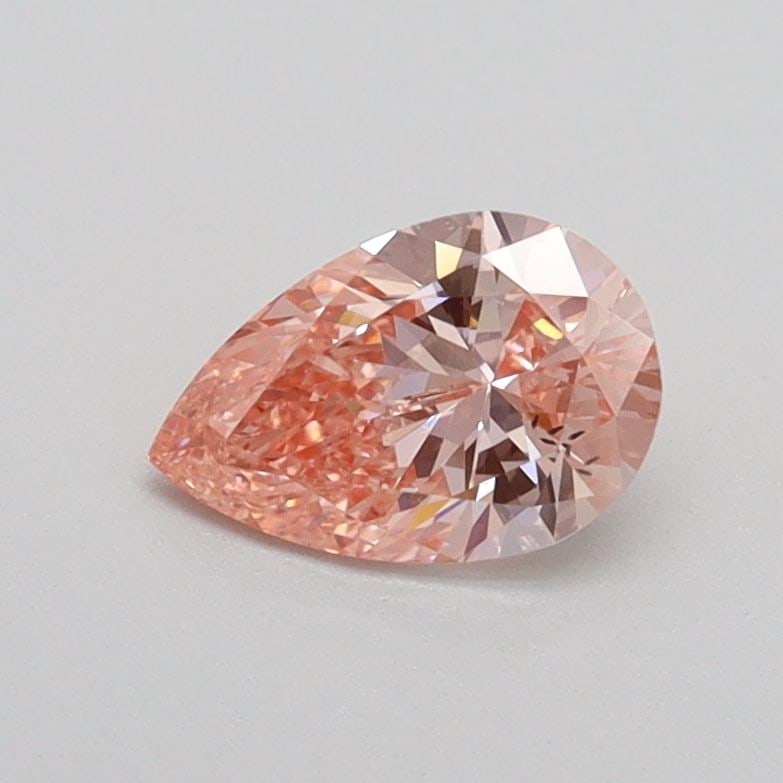 Loose Diamond - PEAR 0.57ct Fancy Intense Pink SI1: Loose Diamond - PEAR 0.57ct Fancy Intense Pink SI1 Source: This is a real non-mined Diamond that has been grown in a lab Shape: PEAR Carats: 0.57 Color: Fancy Intense Pink Certification: IGI Video: