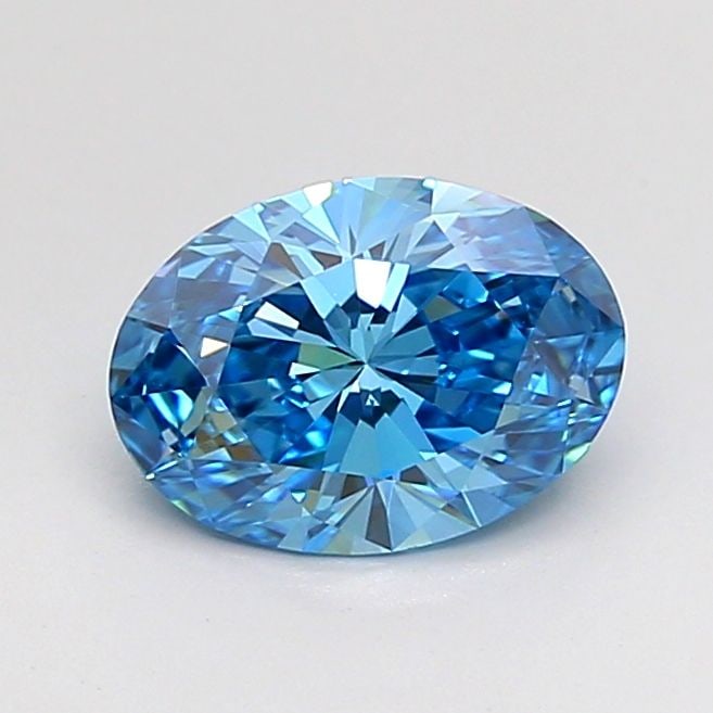Loose Diamond - OVAL 1.03ct Faint Blue VS1: Loose Diamond - OVAL 1.03ct Faint Blue VS1 Source: This is a real non-mined Diamond that has been grown in a lab Shape: OVAL Carats: 1.03 Color: Faint Blue Certification: NONE Video:
