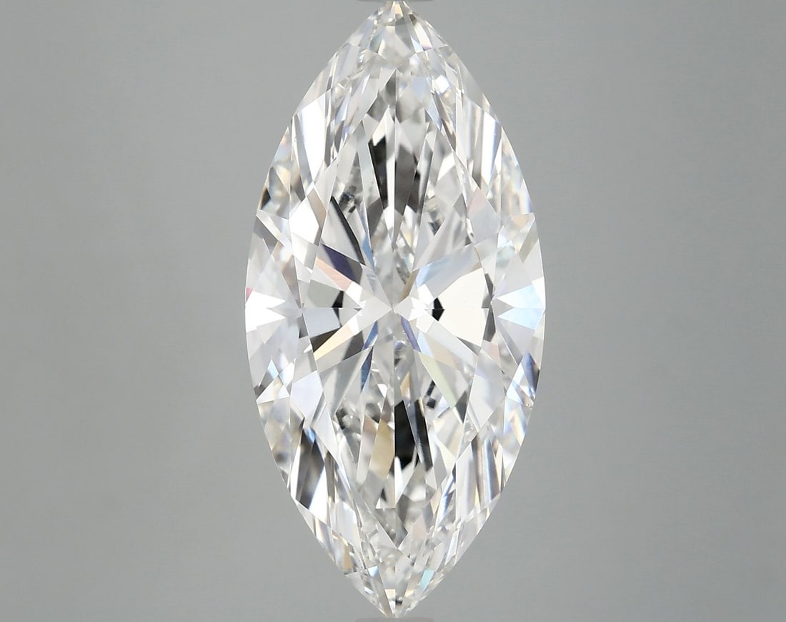 Loose Diamond - MARQUISE 5.56ct F VVS2: Loose Diamond - MARQUISE 5.56ct F VVS2 Source: This is a real non-mined Diamond that has been grown in a lab Shape: MARQUISE Carats: 5.56 Color: F Clarity: VVS2 Certification: IGI Video: