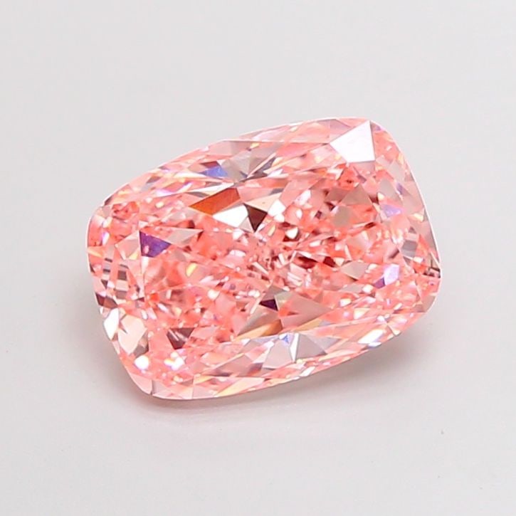 Loose Diamond - CUSHION MODIFIED 4.06ct Fancy Vivid Pink VS1: Loose Diamond - CUSHION MODIFIED 4.06ct Fancy Vivid Pink VS1 Source: This is a real non-mined Diamond that has been grown in a lab Shape: CUSHION MODIFIED Carats: 4.06 Color: Fancy Vivid Pink Certific