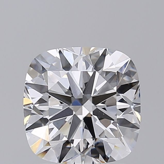 Loose Diamond - CUSHION BRILLIANT 2.08ct F VS1: Loose Diamond - CUSHION BRILLIANT 2.08ct F VS1 Source: This is a real non-mined Diamond that has been grown in a lab Shape: CUSHION BRILLIANT Carats: 2.08 Color: F Clarity: VS1 Certification: GIA Vide