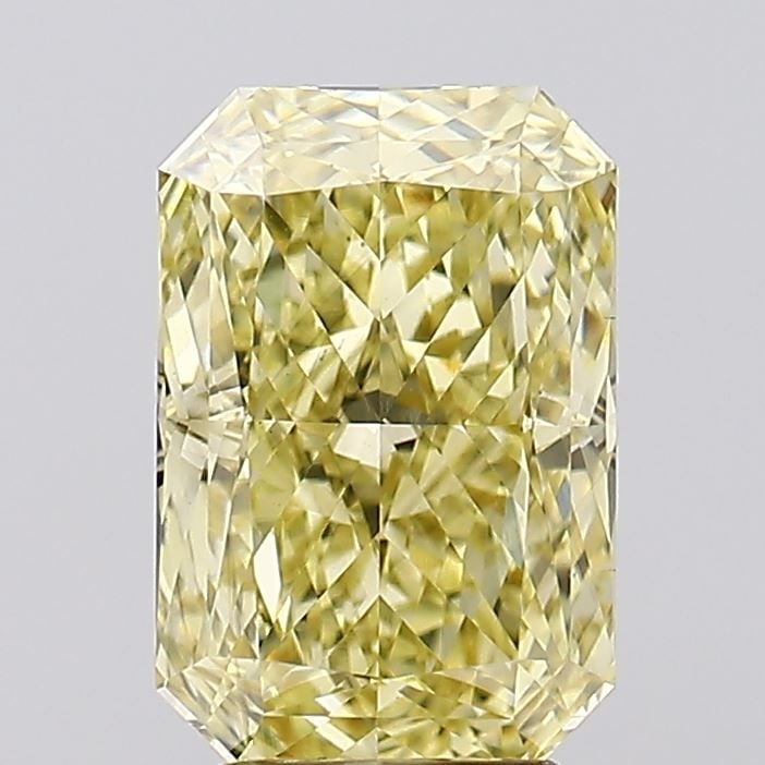 Loose Diamond - RADIANT 4.04ct Fancy Yellow VS2: Loose Diamond - RADIANT 4.04ct Fancy Yellow VS2 Source: This is a real non-mined Diamond that has been grown in a lab Shape: RADIANT Carats: 4.04 Color: Fancy Yellow Certification: IGI Video: