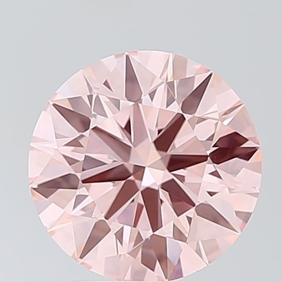 Ideal Loose Diamond - ROUND 2.26ct Fancy Vivid Pink VS1: Ideal Loose Diamond - ROUND 2.26ct Fancy Vivid Pink VS1 Source: This is a real non-mined Diamond that has been grown in a lab Shape: ROUND Carats: 2.26 Color: Fancy Vivid Pink Certification: IGI Video