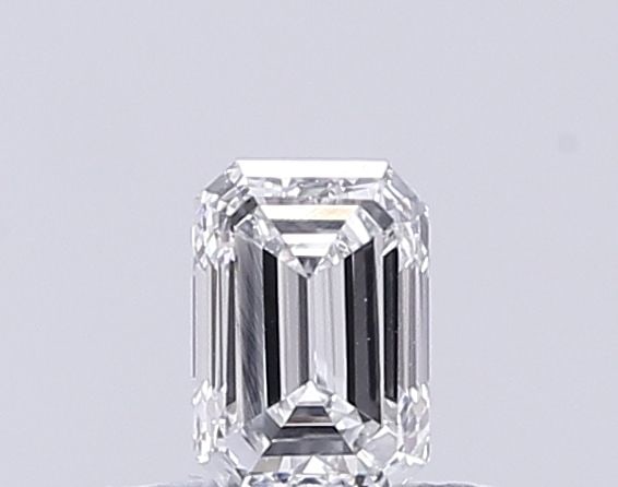 Loose Diamond - EMERALD 0.25ct E VVS2: Loose Diamond - EMERALD 0.25ct E VVS2 Source: This is a real non-mined Diamond that has been grown in a lab Shape: EMERALD Carats: 0.25 Color: E Clarity: VVS2 Certification: IGI Video: