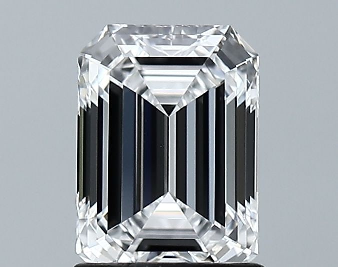 Loose Diamond - EMERALD 1.41ct D VVS2: Loose Diamond - EMERALD 1.41ct D VVS2 Source: This is a real non-mined Diamond that has been grown in a lab Shape: EMERALD Carats: 1.41 Color: D Clarity: VVS2 Certification: GIA Video: